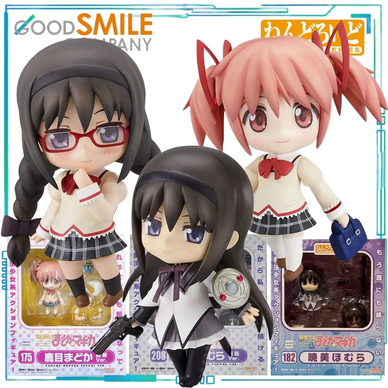 GSC Serie NENDOROID genuina PUELLA MAGI MADOKA MAGICA 182. 208 Llama Xiaomei. 175 Juguete modelo móvil con fragancia redonda de ojos de ciervo