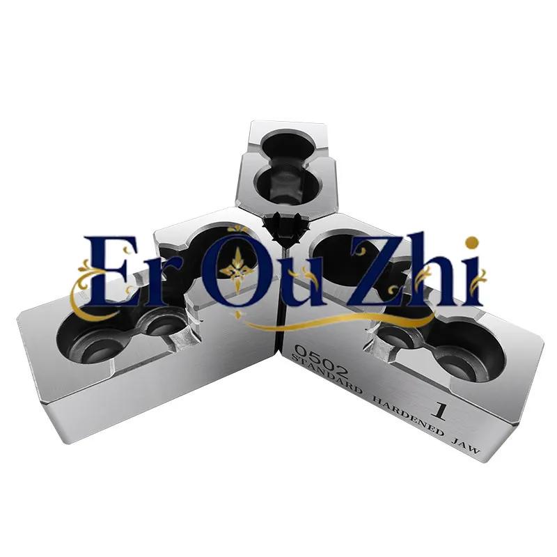 High-precision Hydraulic Hard Claws, Jaw Hydraulic Chuck, Three-jaw Strong Hard Claws 5 6 8 10 Inches