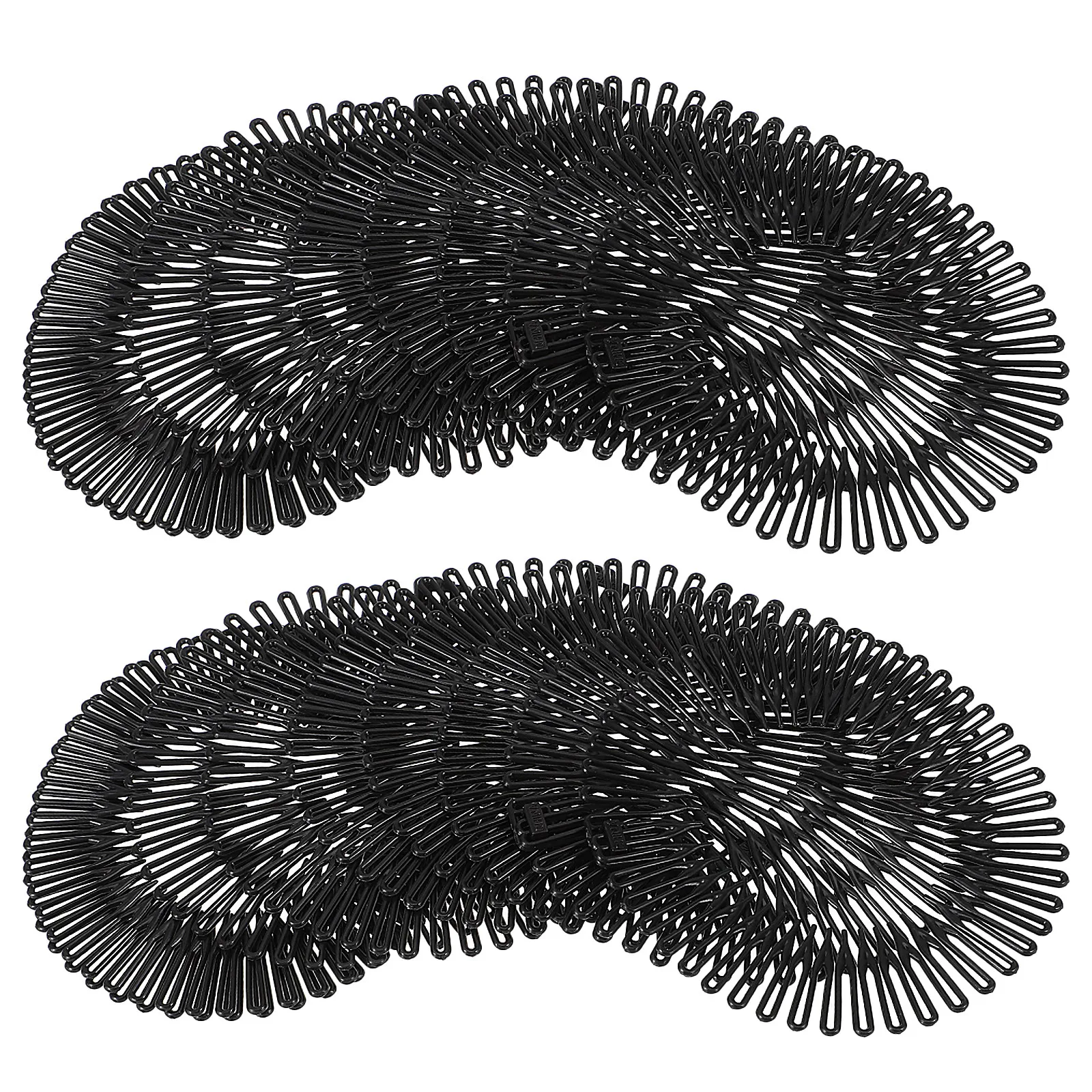 24Pcs Stretch Hair Comb Headband Circular Flexible Plastic Comb Headbands for Women Dance Styling Wigs Natural Hair Secure Fit