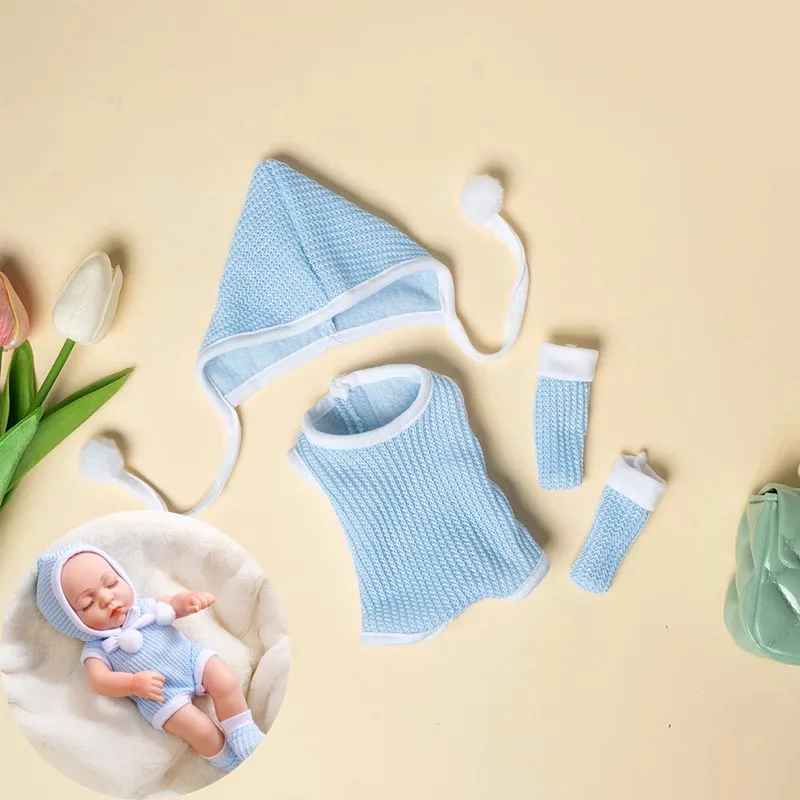 Puppenkleidung für 12 Zoll (30 cm) Reborn-Babypuppen, Kleid, Overall, Puppenkleidung, amerikanische Puppenzubehörteile für Puppen-DIY-Spielzeug, Geschenk für Mädchen – Detail 27