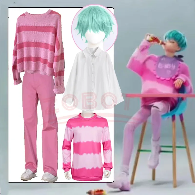 

DY2025KPop ‌ Охотники на демонов ‌ Saja Boys Gugu Gaga детский карнавальный костюм полный комплект аниме игровой персонаж наряд для малышей на Хэллоуин