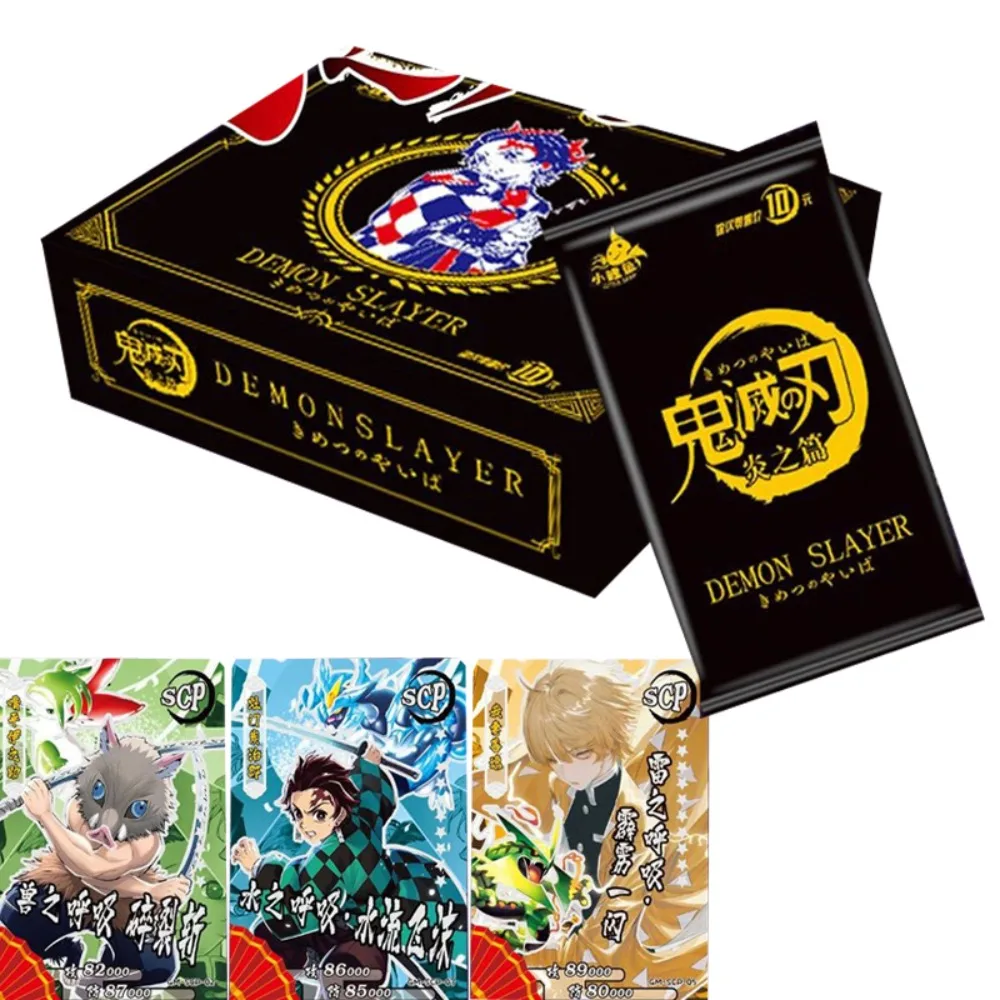 

Demon Slayer Cards For Children Hot blooded Anime Series Of Chapters Tanjirou Character Limited Collection Graphics Card Gifts