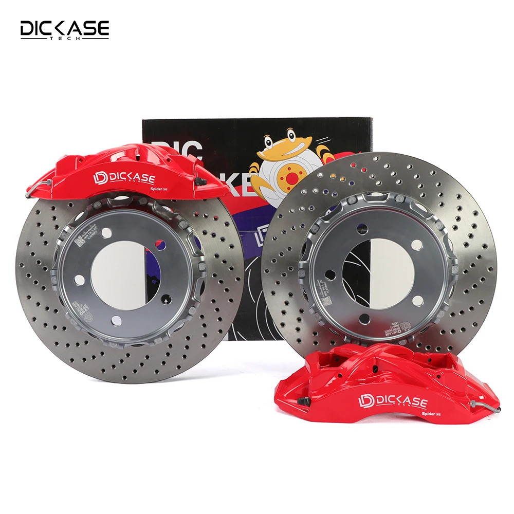 New design Dicase Spider Series front x61-405mm rear x42-380mm j-hook brake disc for Chrysler 300s(railway to France)