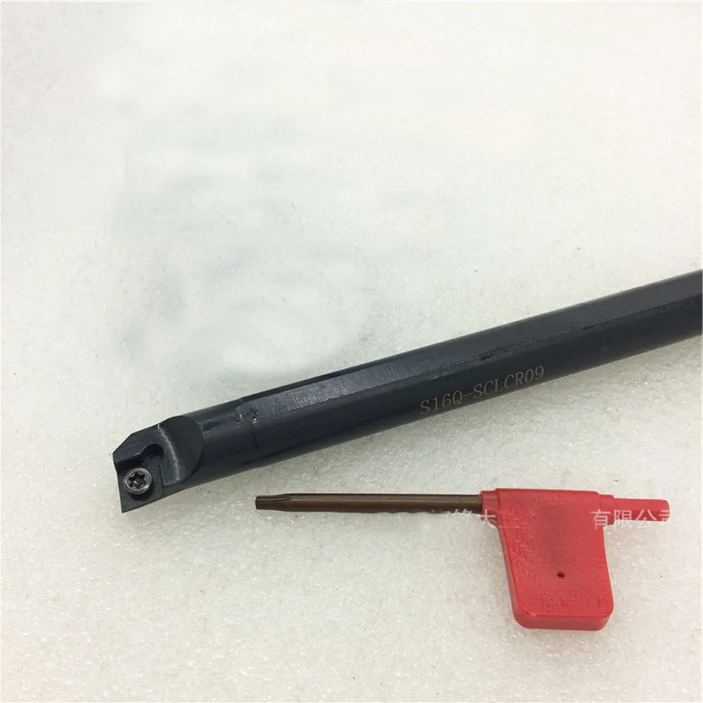 Tool Post Cutting Internal Turning Tool 12 14 18 20 S16Q-SCLCR09 SCLCR09 Boring Head Rod Bit Holder Lathe Cutter Iron Bar CCMT09