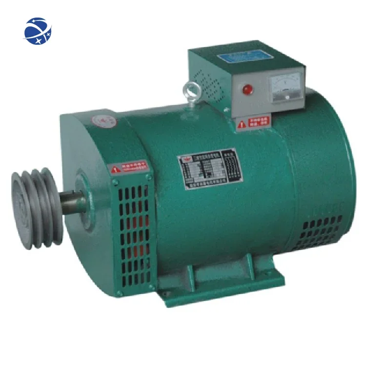 #YUNYI 15kw 33KV 30KV 220v single phase brush type alternator ac diesel generator