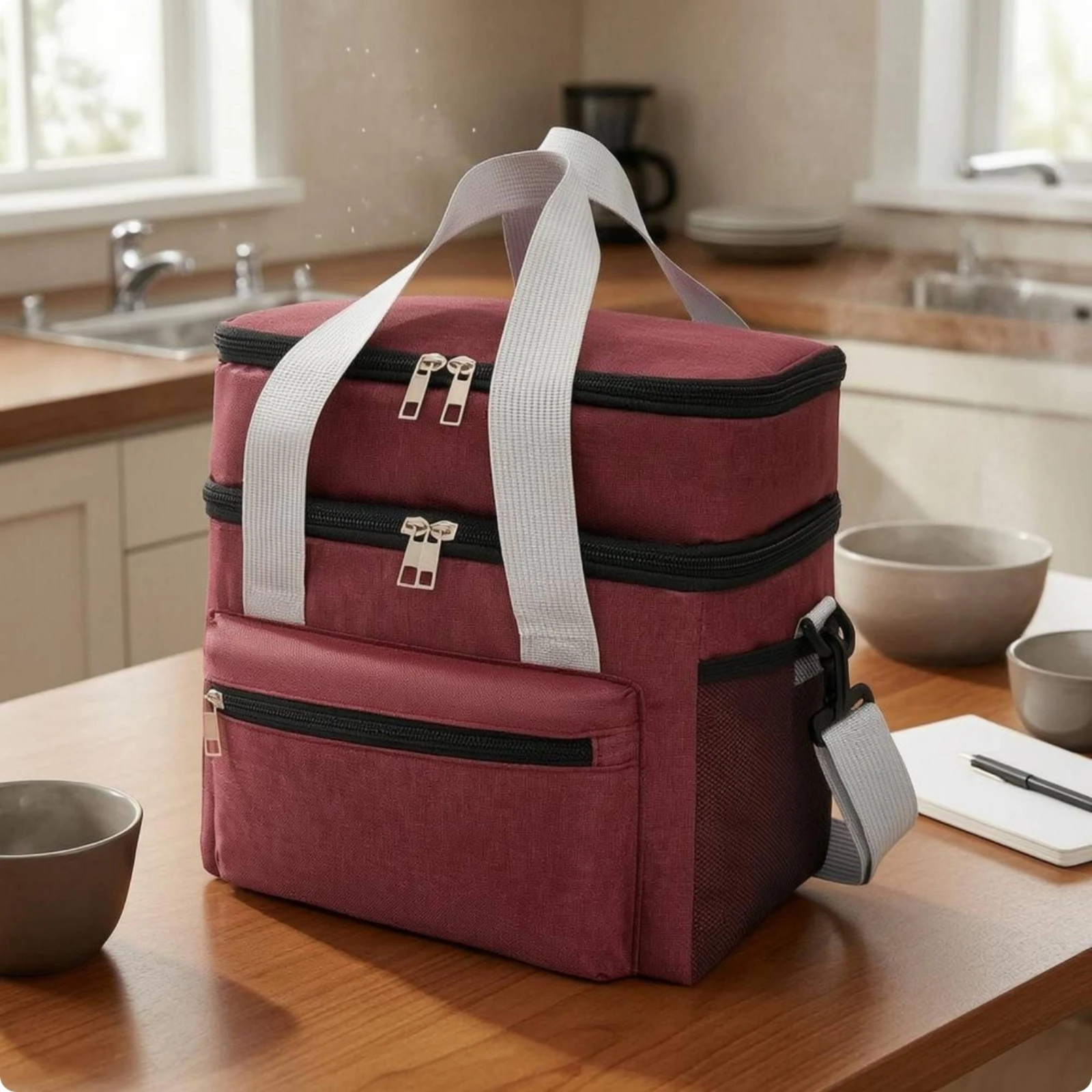 insulated-lunch-bag-front-pocket-double-layer-lunch-bag-food-carrier-reusable-long-lasting