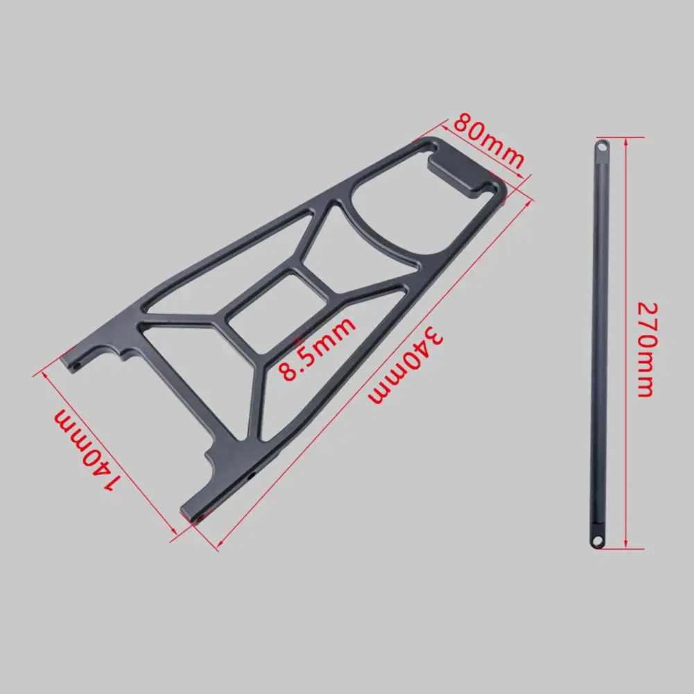 Folding Bike Rear Rack CNC Aluminium Alloy Carrier For Brompton Pline Cline 340x140mm Black Orange Golden Pink Bicycle Accessori