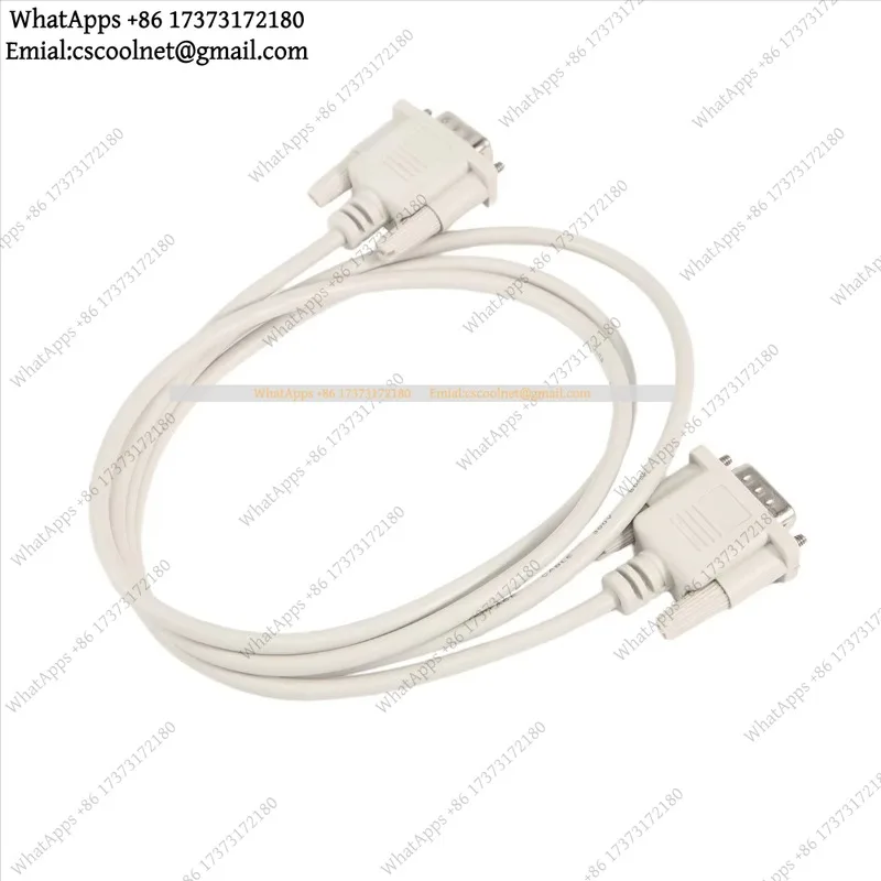VGA DB15 Male To RS232 DB9 Pin Male Adapter Cable Video Graphic Extension Cable 1.4M White