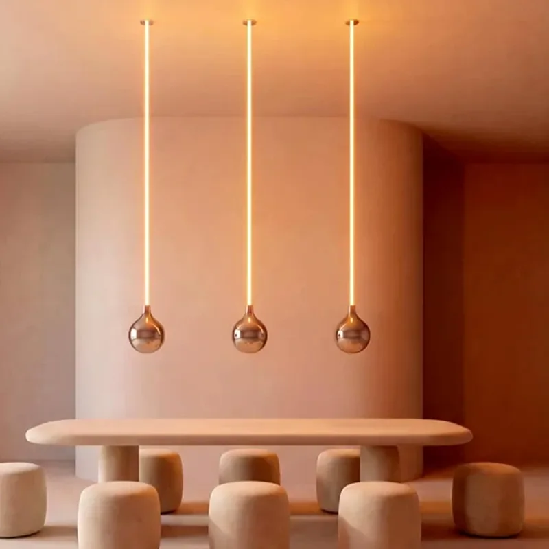 Italy Creative Atmosphere Small Pendant Light Ceiling Bedroom Beside Chandelier Dining Room Decor Led Lights Study Hanging Lamp