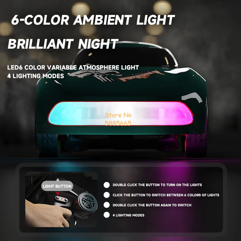 

Высокоскоростная радиоуправляемая гоночная машина 1:64 с 6-цветной подсветкой, 2.4G, дрифт-кар, мини 4WD, внедорожный радиоуправляемый автомобиль-грузовик, игрушка