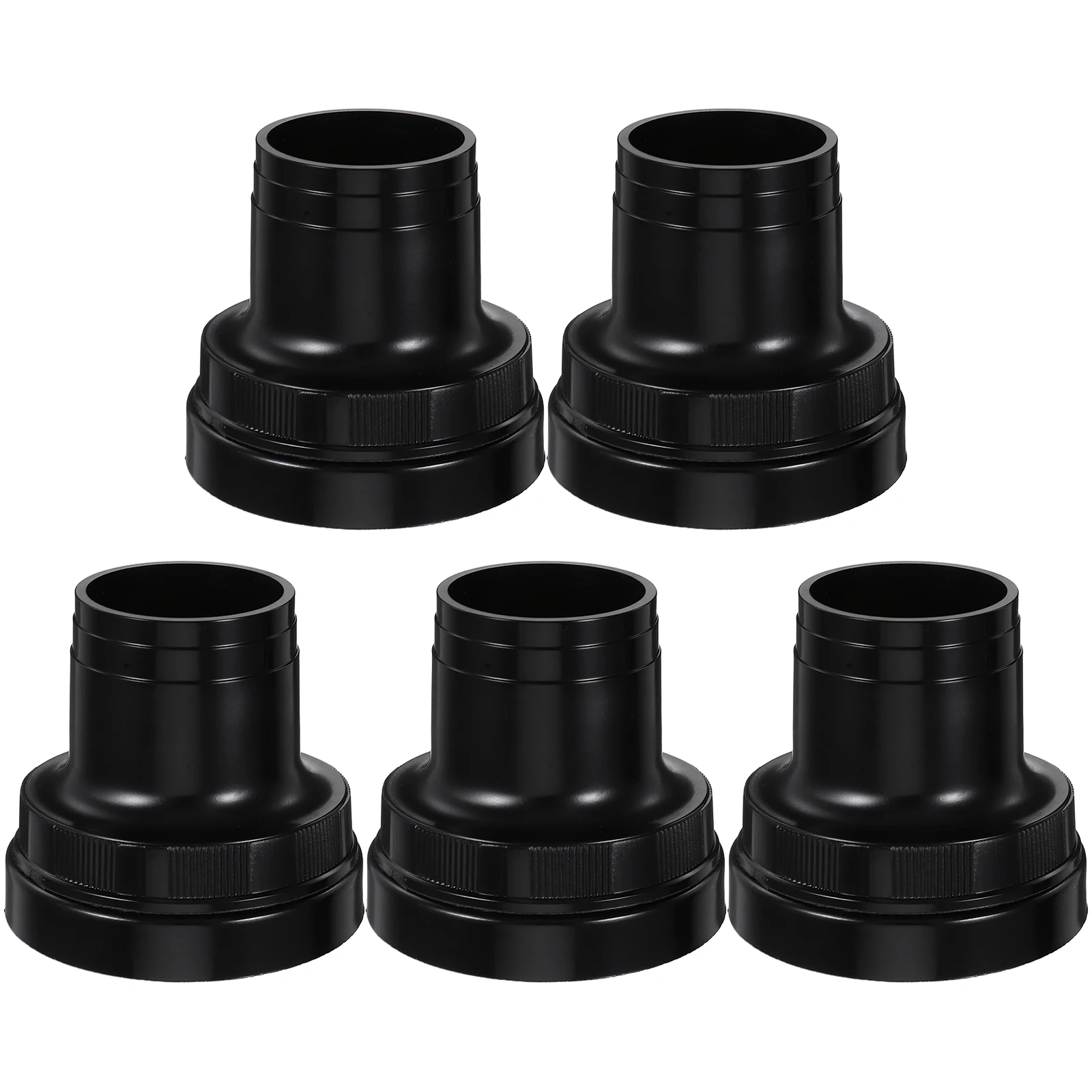 

5pcs Spiral Rib Lamp Holder E26 E27 Fixed Design for Home Office Hotel Efficient Installation Longlasting Material Light