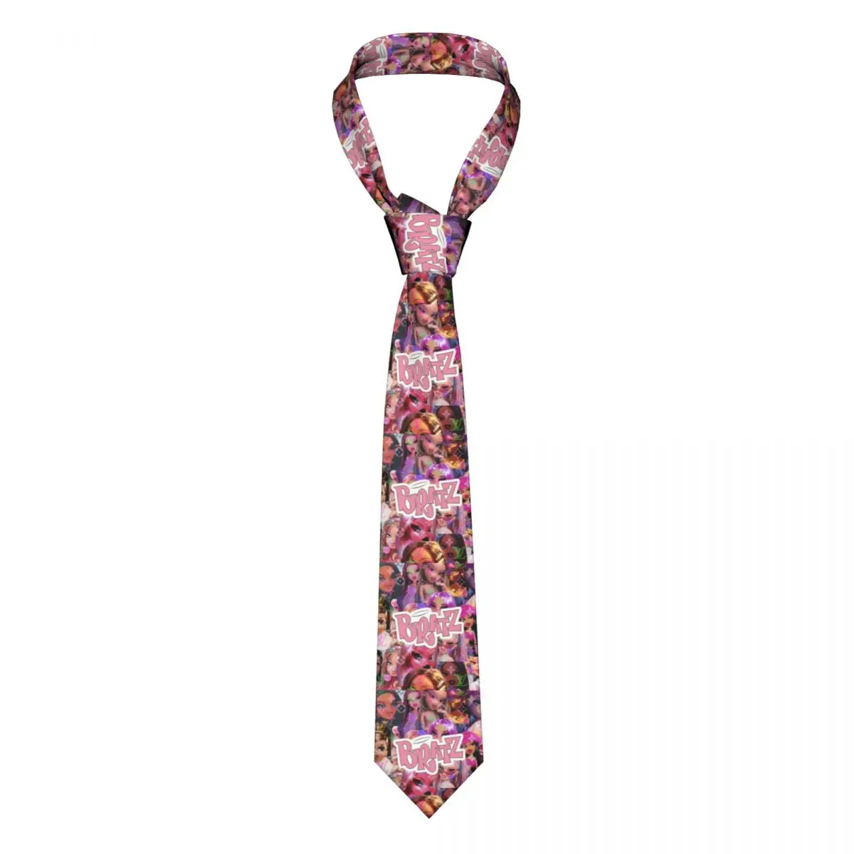 Classic Bratzs Doll Necktie Men Personalized Silk Tv Movie Business Ties