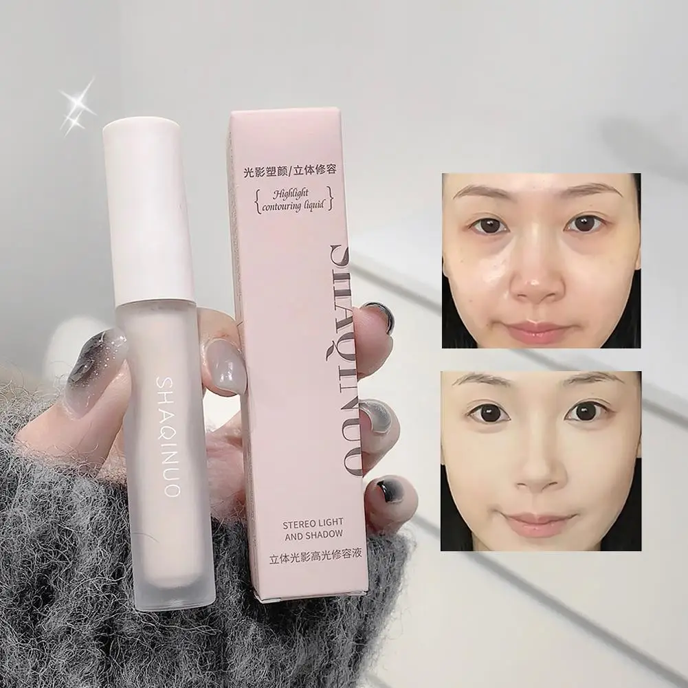 2024 New Three-dimensional Light And Shadow Highlight Repair Liquid Nose Shadow Repair Stick Brightening Repair Liquid