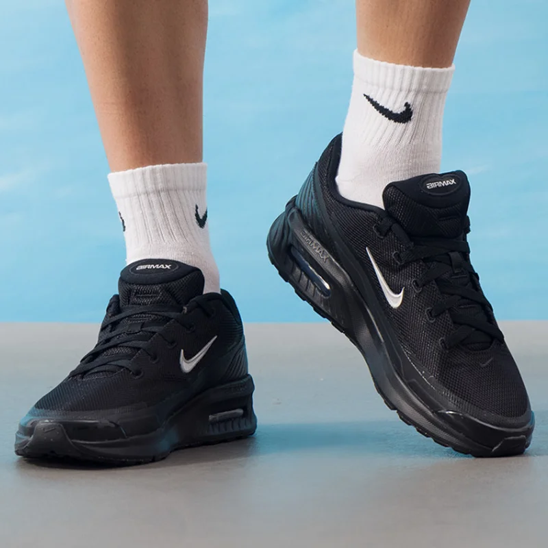 Nike Men's Air Max BIA SE New All-Black Air Cushion Retro Sports Running Shoes IM5072-001 - view 3