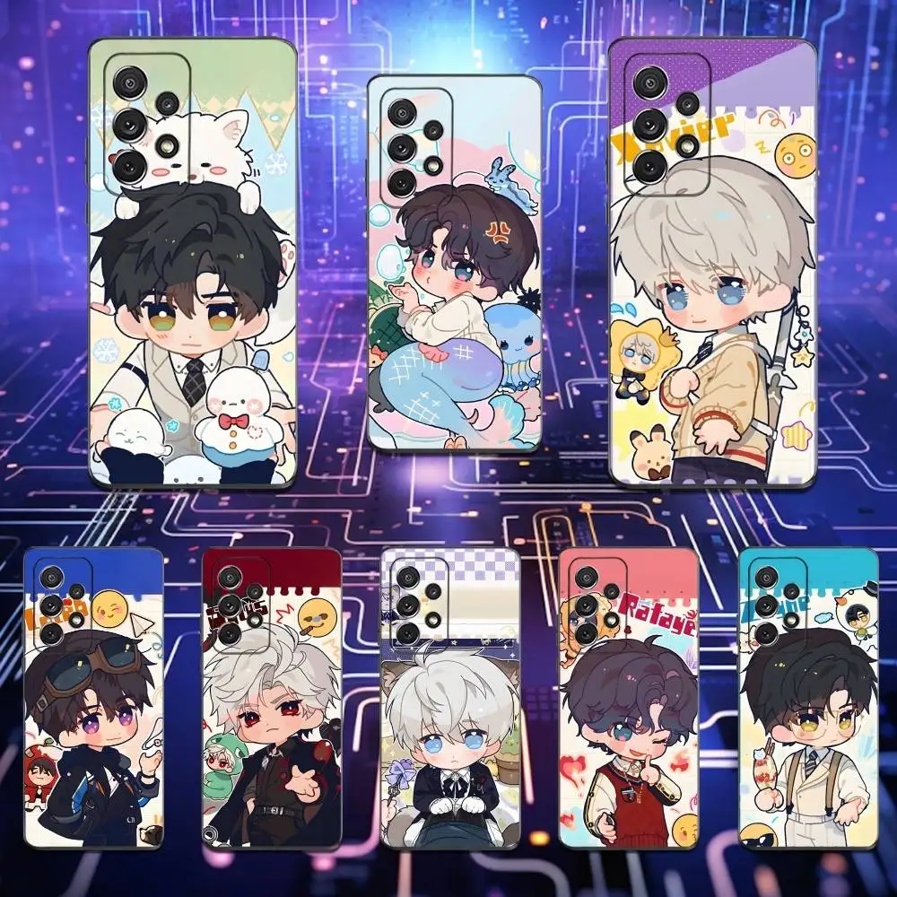 

L-Love And D-Deepspace Game Phone Case For Samsung S25,S24,S23,S22,S21,S20,S10,Ultra,Plus,Lite,FE,Soft Silicone Black Cover