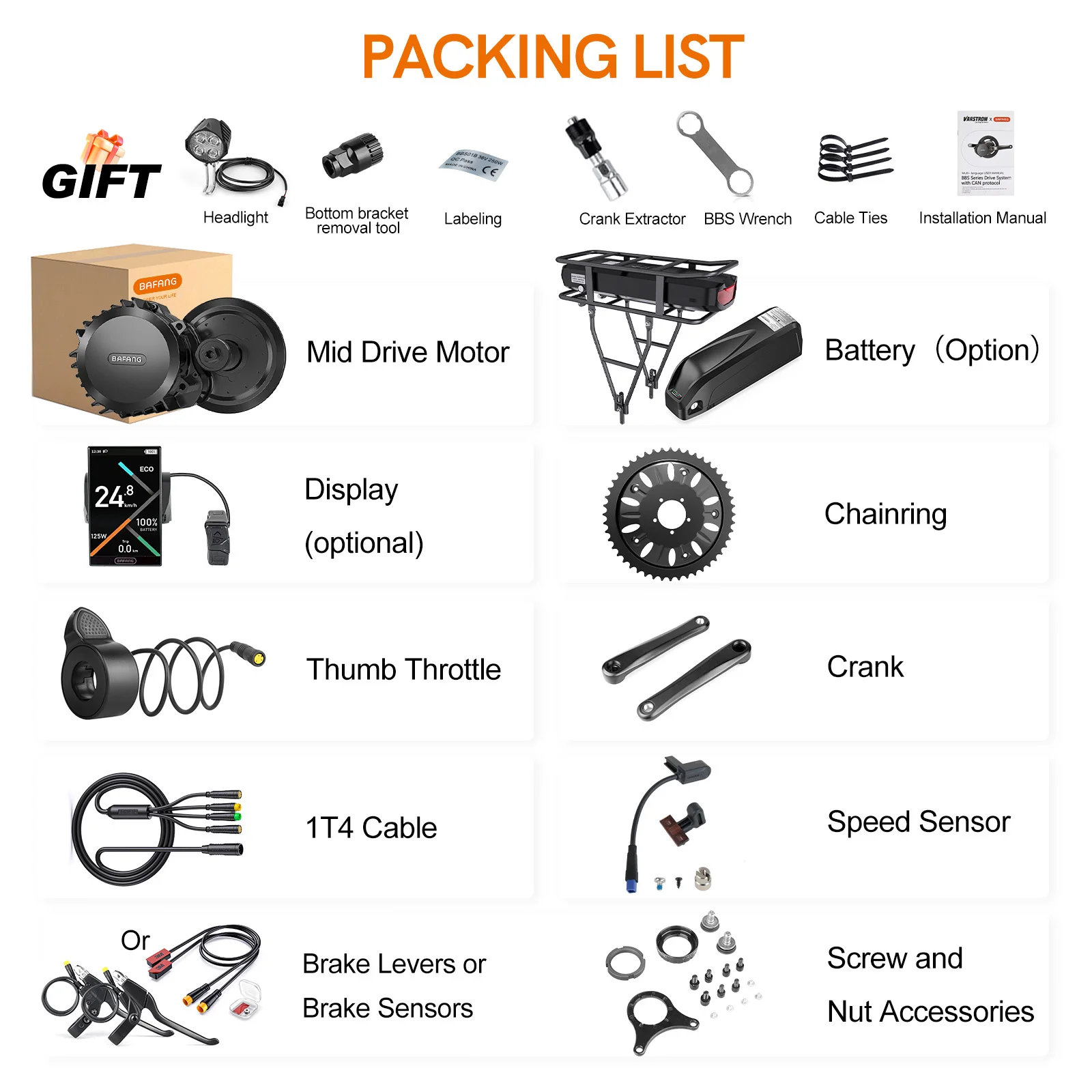 BAFANG 1000W BBSHD Mittelmotor-Kit – Detail 18