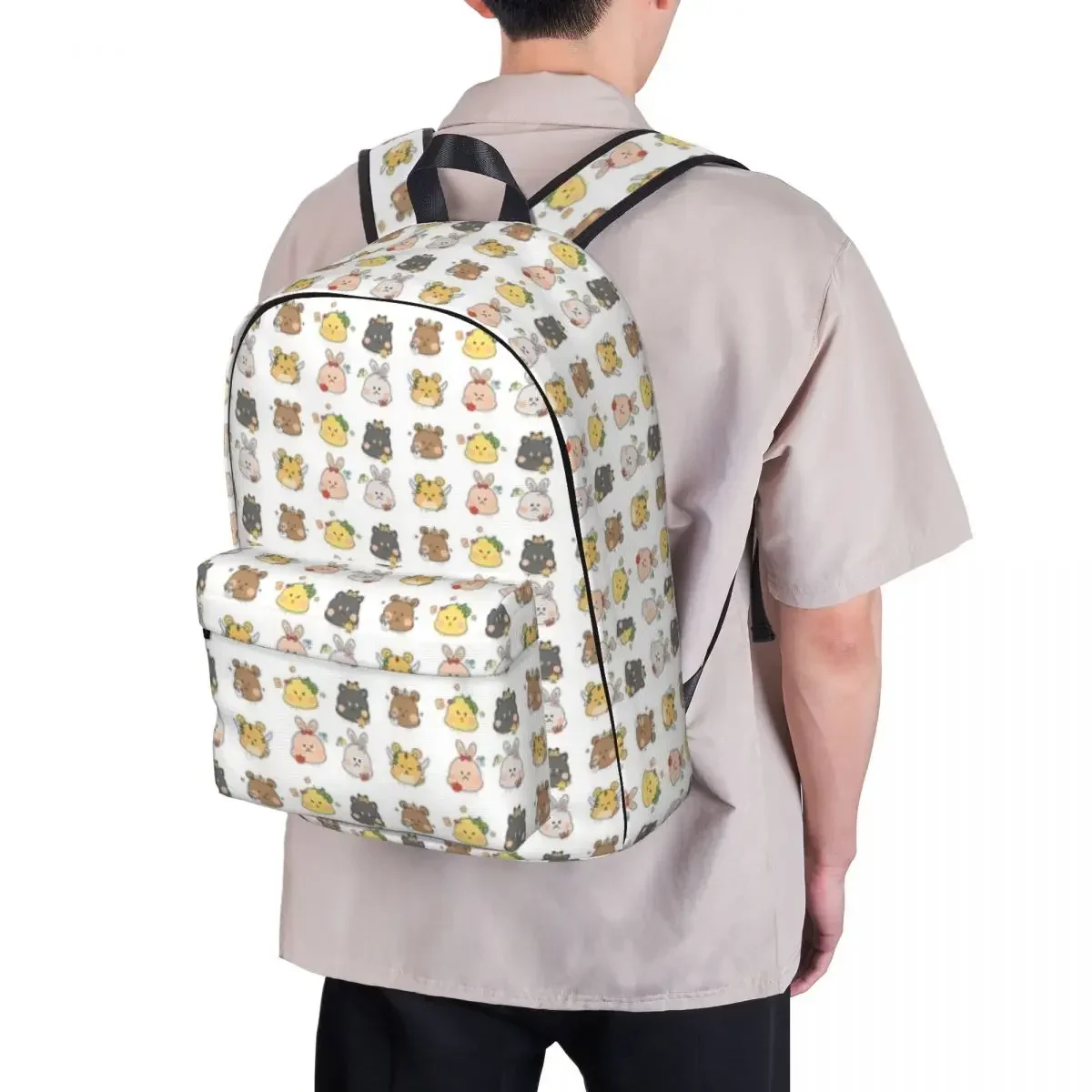 ONEUS-Mochilas Princesa para Crianças, Bolsa Estudantil de Grande Capacidade, Bolsa de Ombro, Mochila Laptop, Mochila Escolar para Estudantes