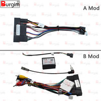 16PIN Android Radio Power Cord Cable Connector For Hyundai Tucson 3 TL 2015-2018 Car stereo Harness Wire lead Canbus Decoder