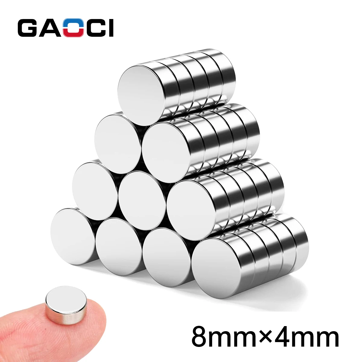 

8x4 10/20/50/100Pcs NdFeB Neodymium Magnet Super Powerful Round Permanent Disc Magnetic imanes N38 ﻿