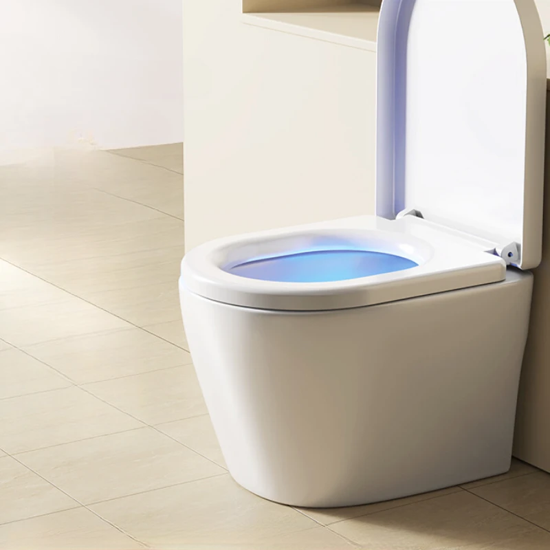 PP Heated Toilet Seat with Light Constant Temperature Sterilizing Seat  Instant Heating Auto-Lid Multi-Mode Toilet Seat