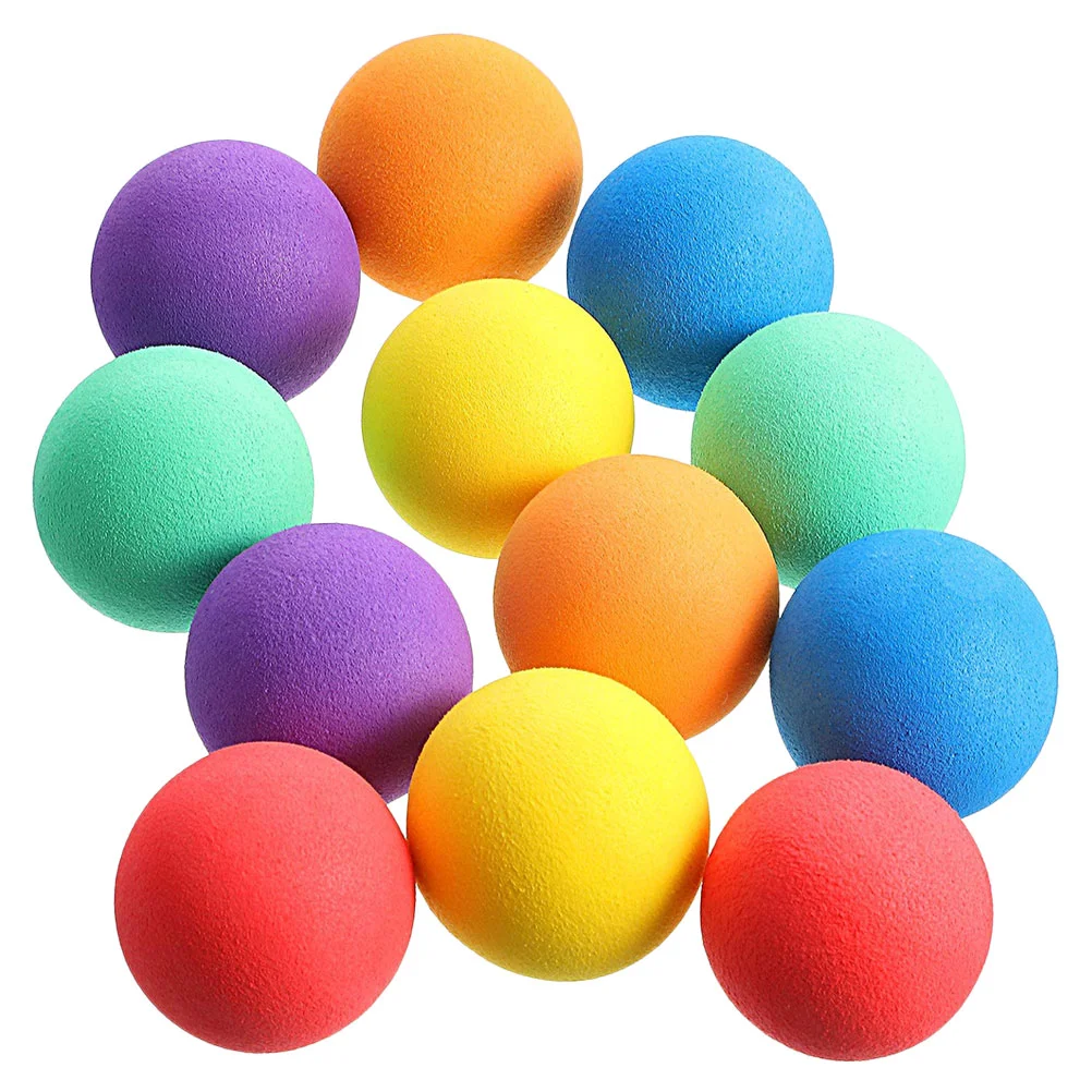 24 Pcs Soft Lightweight Balls Eva Sponge Baby Toys Relax Squeeze Stress for Kids