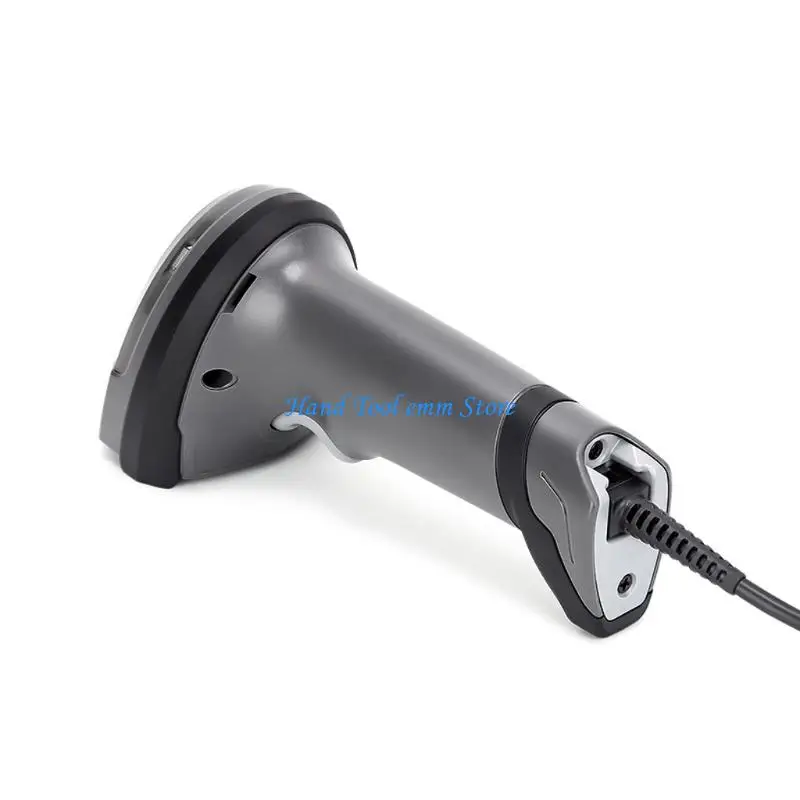 H37F Computer Label Maker Machine Barcode Scanner with USB Link, Handheld Device for Retail Counters, Inventory Records, Paper
