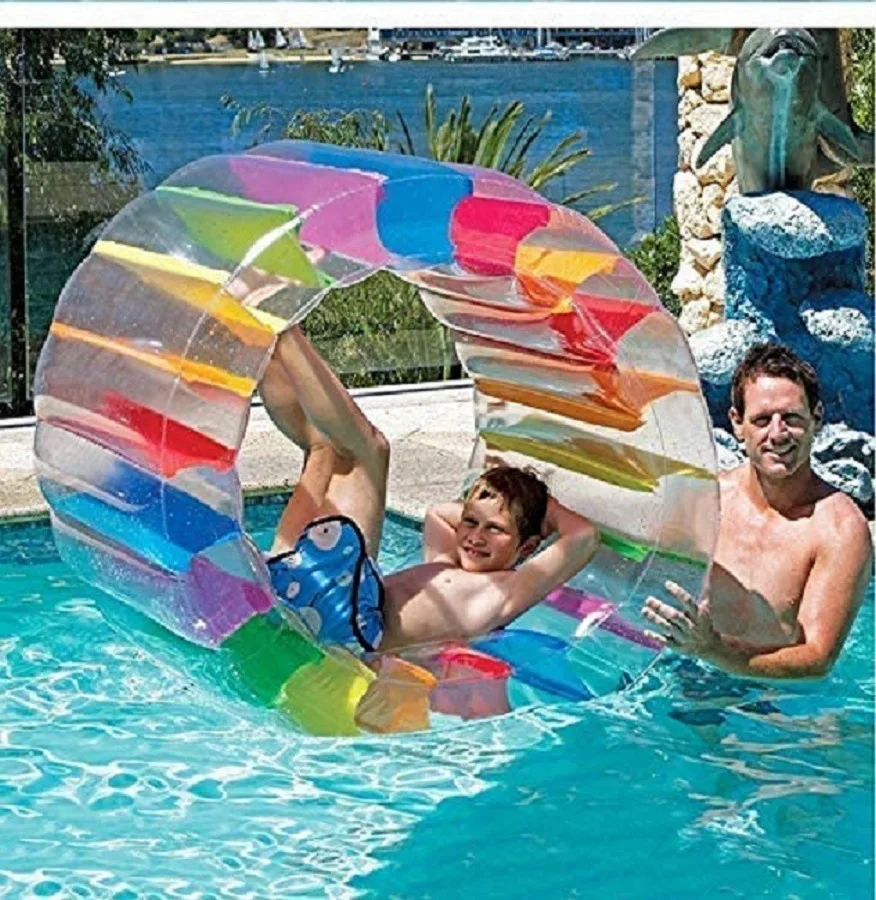 Outdoor Swimming Rings Inflatable Roller Water Water Crawling Roller Inflatable Lawn Roller Interaction