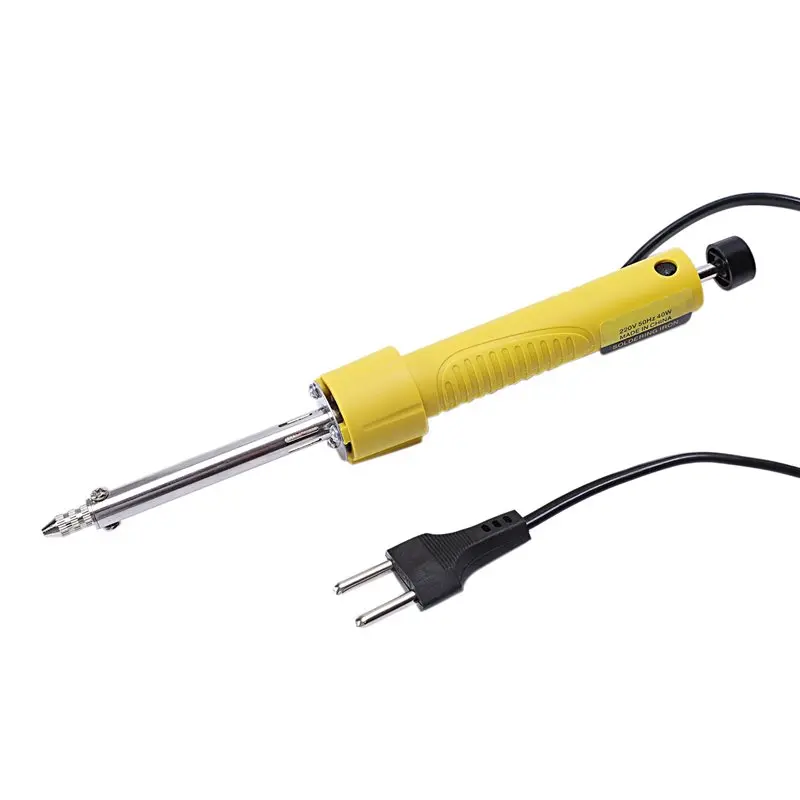 T19C 3X Eu Plug Electric Vacuum Solder Sucker Welding Desoldering Pump/Soldering Iron/Removal Solder Iron Pen