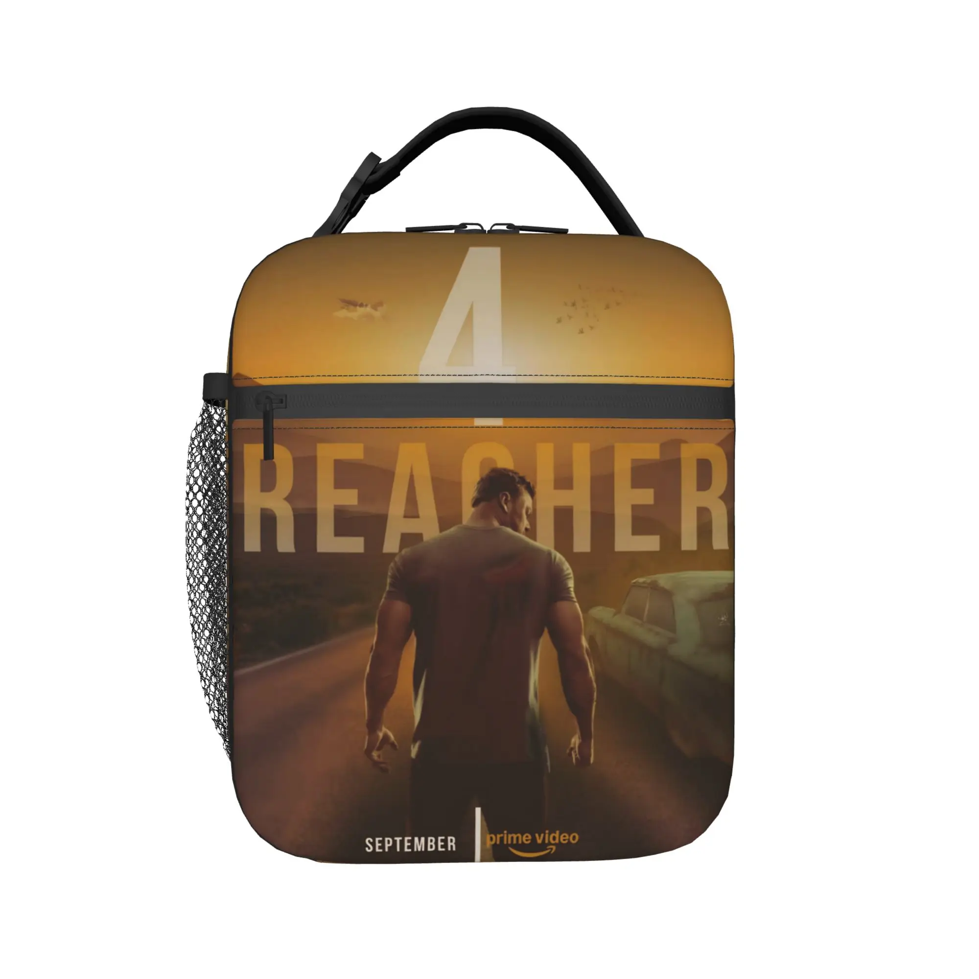 Reachers Movie Thermal Insulated Lunch Bags for School  Portable Bento Box Men Women Thermal Cooler Lunch Box