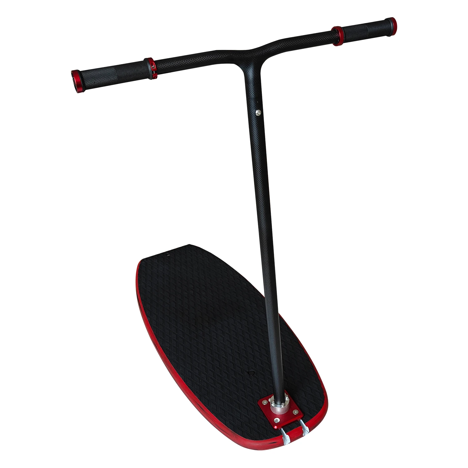 

Durable Carbon 95cm Surf Foil Board Control Bar Front Handle Black+Red Portable Lightweight Compatible Multiple Hydrofoil