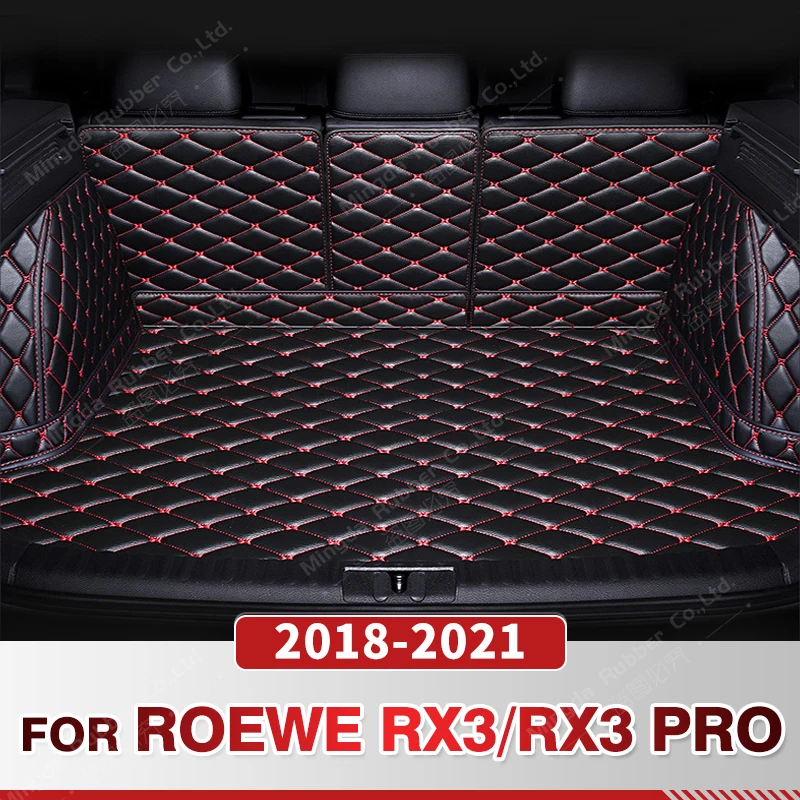 

Auto Full Coverage Trunk Mat For Roewe RX3/RX3 Pro 2018-2021 20 19 Car Boot Cover Pad Cargo Liner Interior Protector Accessories