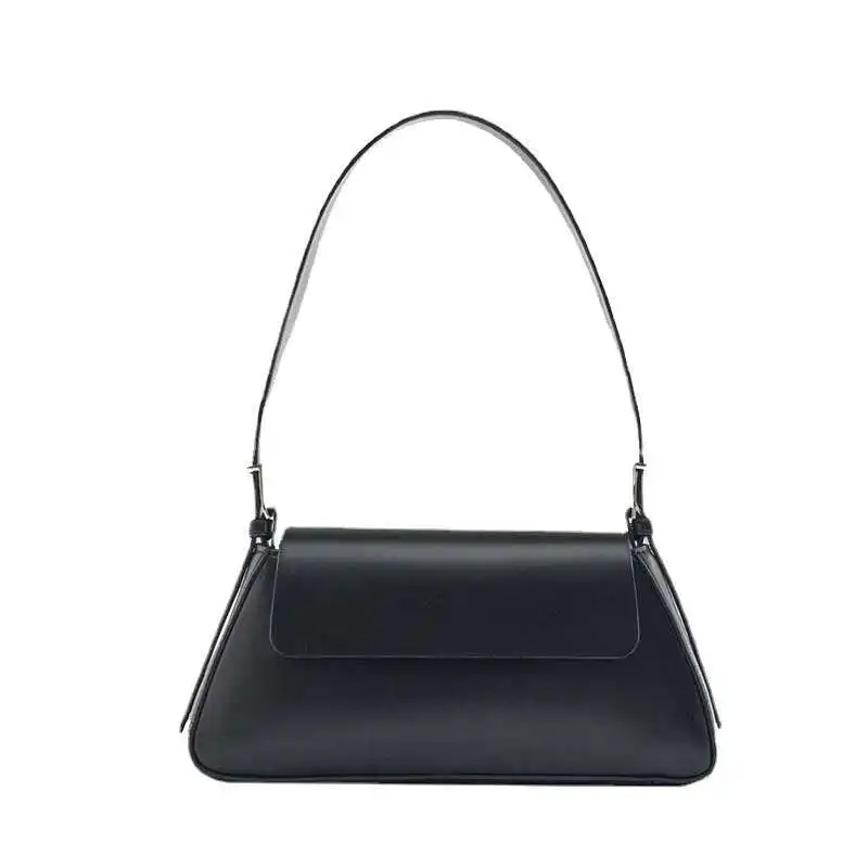 Torba na ramię damska nowy trend wszechstronna czarna klapka minimalistyczna dorywczo torebki pod pachami dla kobiet Y2k moda Crossbody kobieta