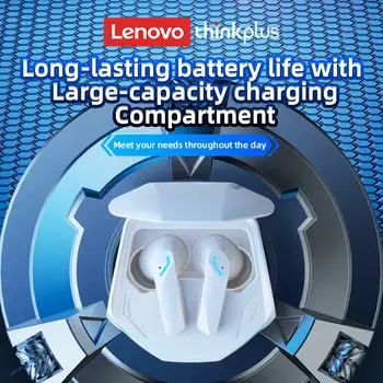 Bezdrátová Bluetooth sluchátka Lenovo GM2Pro, LED světlo, vodotěsná, s potlačením hluku, bezdrátová sluchátka, Bluetooth sluchátka 10 nejlepší prodej Lenovo A11 - №10