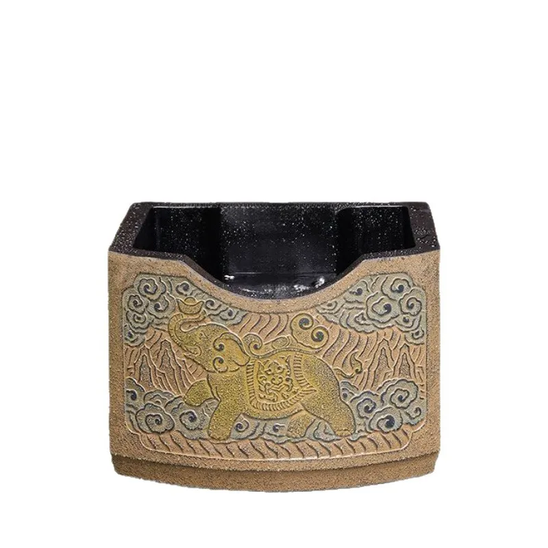 Vintage washbasin, basin, sink, courtyard garden, outdoor mop pool, balcony mop pool, villa mop pool