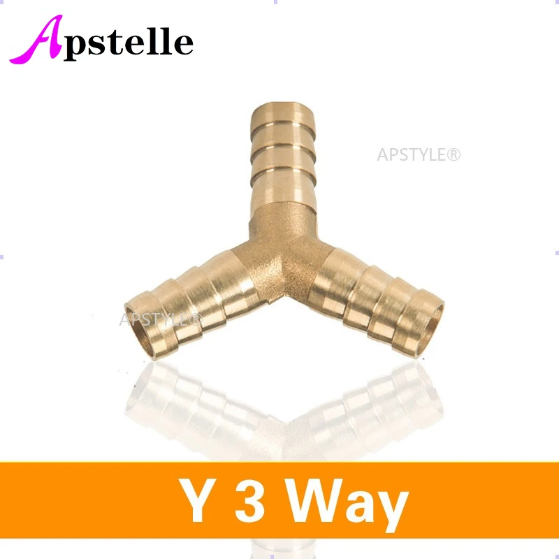 Đồng Thau Lắp Đồng Chùa Cổng Kết Nối Ống Phụ Kiện 2 3 4 Cách Thẳng/L/Tee/Y/Đeo Chéo 4/5/6/8/10/12/16/19Mm Cho Khí/Nước ống