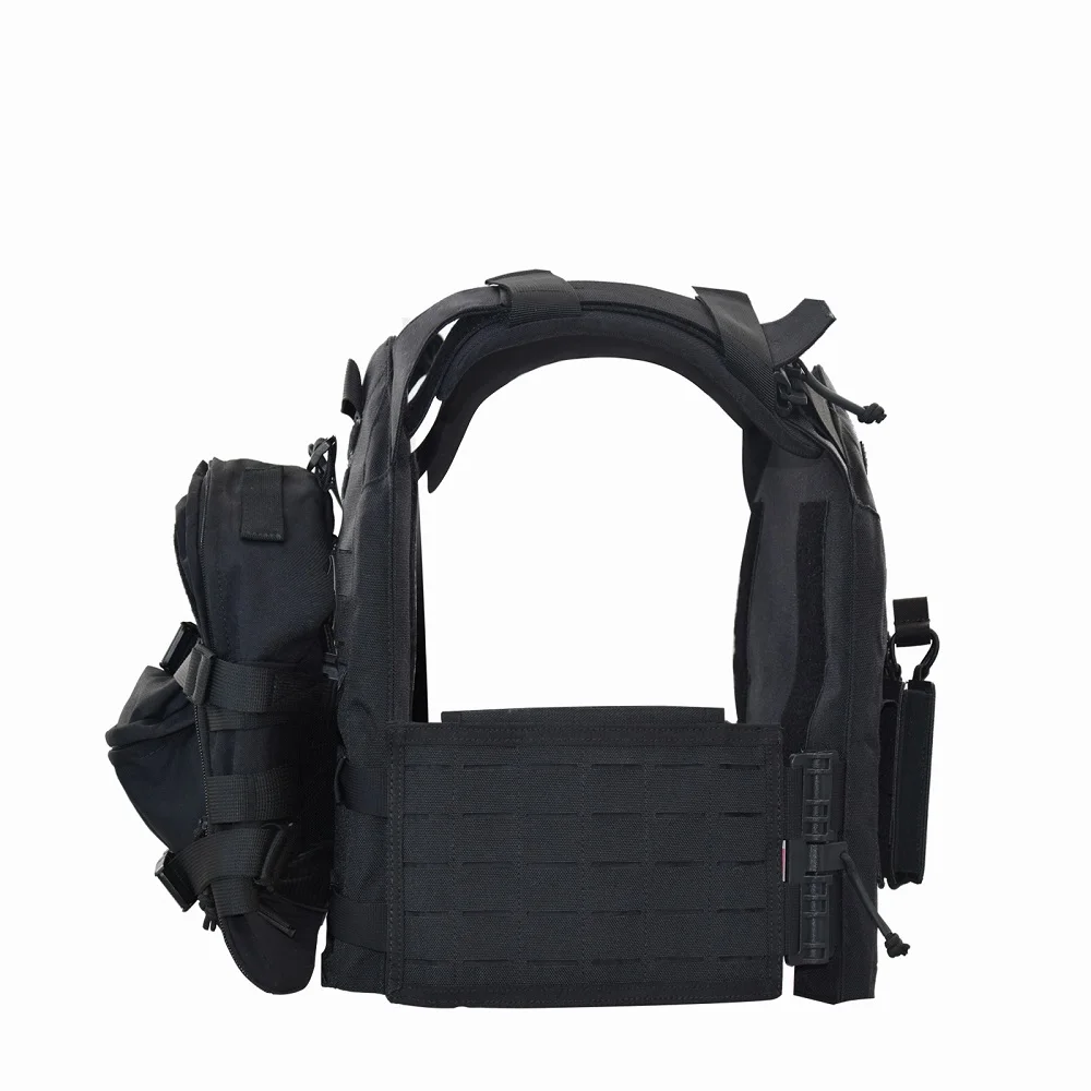 ZH011000D Nylon Quick Release adjustable laser cutting vest with Hydration Backpack and triple magazine pouch Tatcial combat set