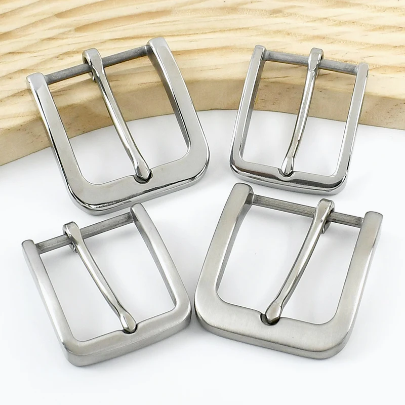 

1Pc Meetee 35/40mm Belt Buckles for Men Jeans Stainless Steel Pin Buckle Clothes Waistband Head Adjust Hook Hardware Accessories