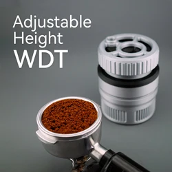 MADBALL Design, Planetary Gear Spirograph Espresso WDT,  Adjustable Height Spinning Tool, Coffee Distributor