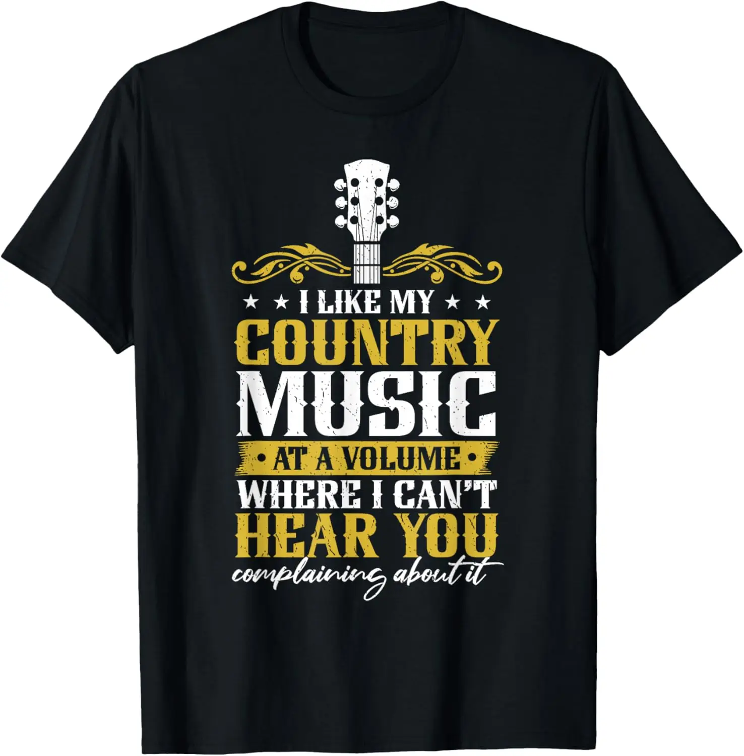 Guitar | Country Music | Western | Country Concert T-Shirt