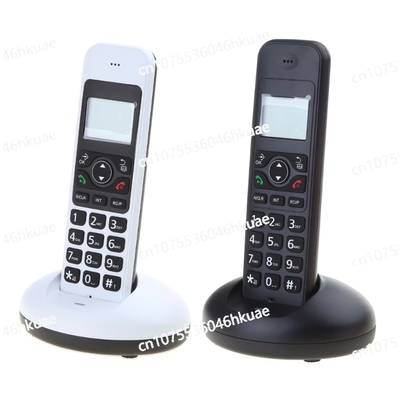 

Для домашнего и офисного использования в школе Беспроводной телефон D1006 Стационарный телефон с дисплеем звонков и памятью