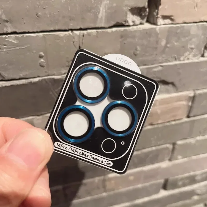 2-3Pcs Camera Lens Protector Glass For IPhone 15 16 17 Pro Max Full Cove Lens Ring Protection Film For IPhone 15 PRO