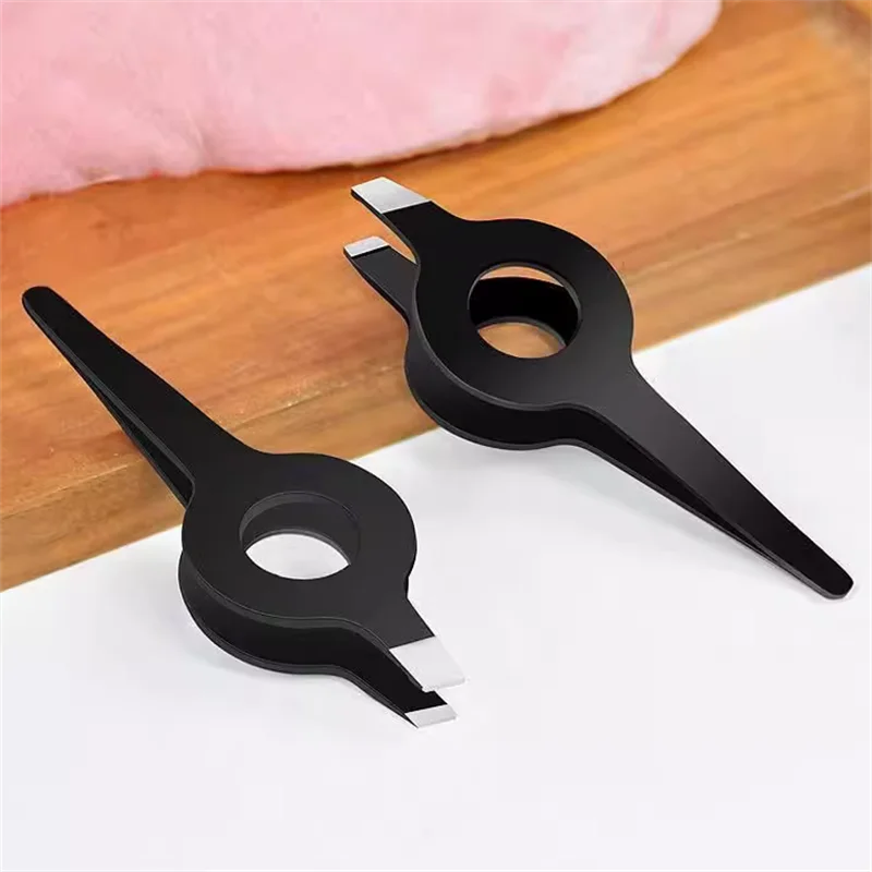 Multifunzione 1/2PCS In Acciaio Inox Maiale Tagliacapelli Professionale Sopracciglio Ciglia Pinzette Rimozione Dei Capelli Del Viso Strumento di Bellezza