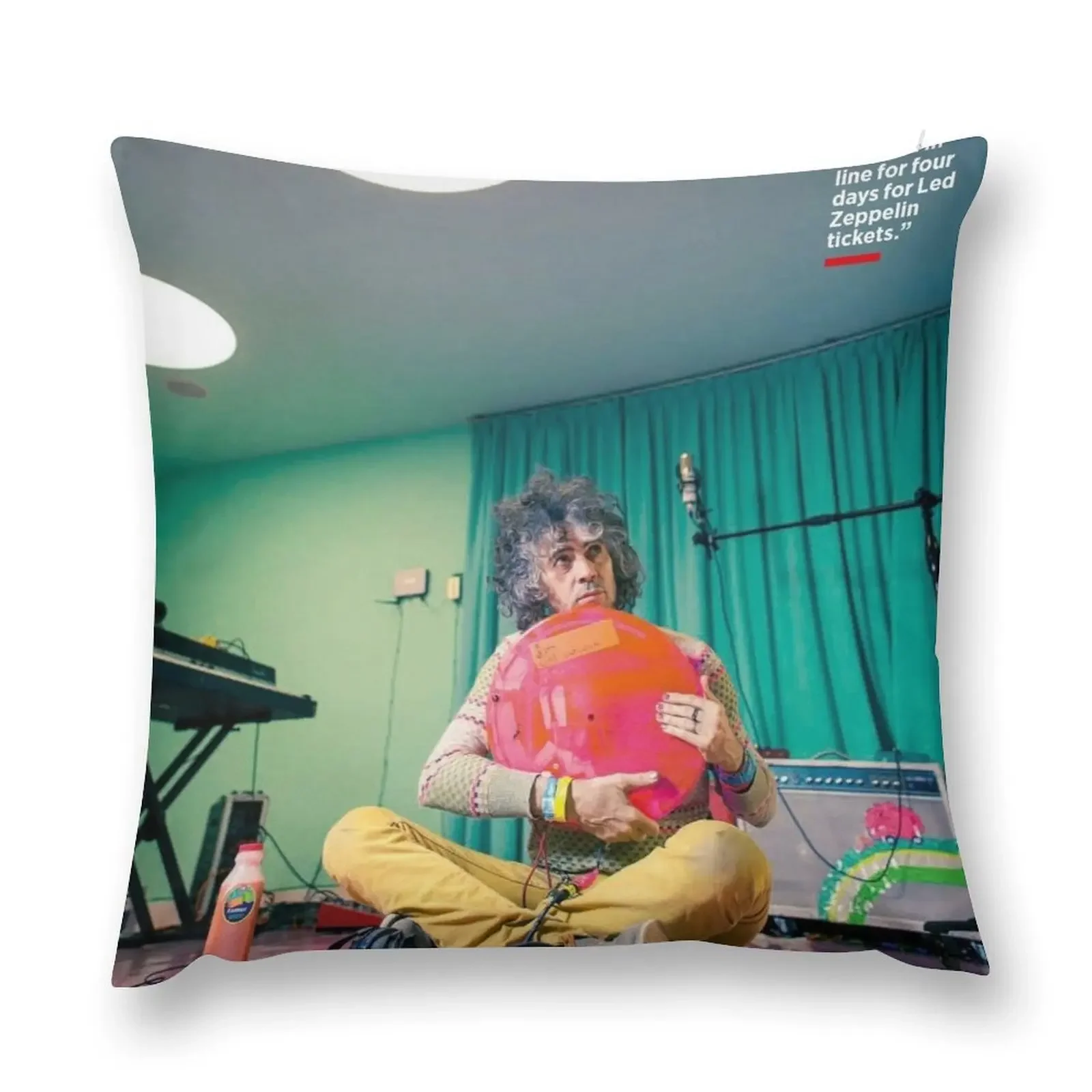 

Flaming Lips Throw Pillow Marble Cushion Cover Decorative Sofa Cushions pillow