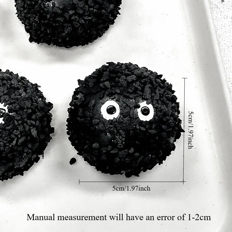 كرة الفحم كرة الضغط السوداء - لعبة مرنة كبيرة جدًا بطيئة الارتفاع، ASMR تقلص الحسية المهيجة ADHD لتخفيف القلق TPR #2