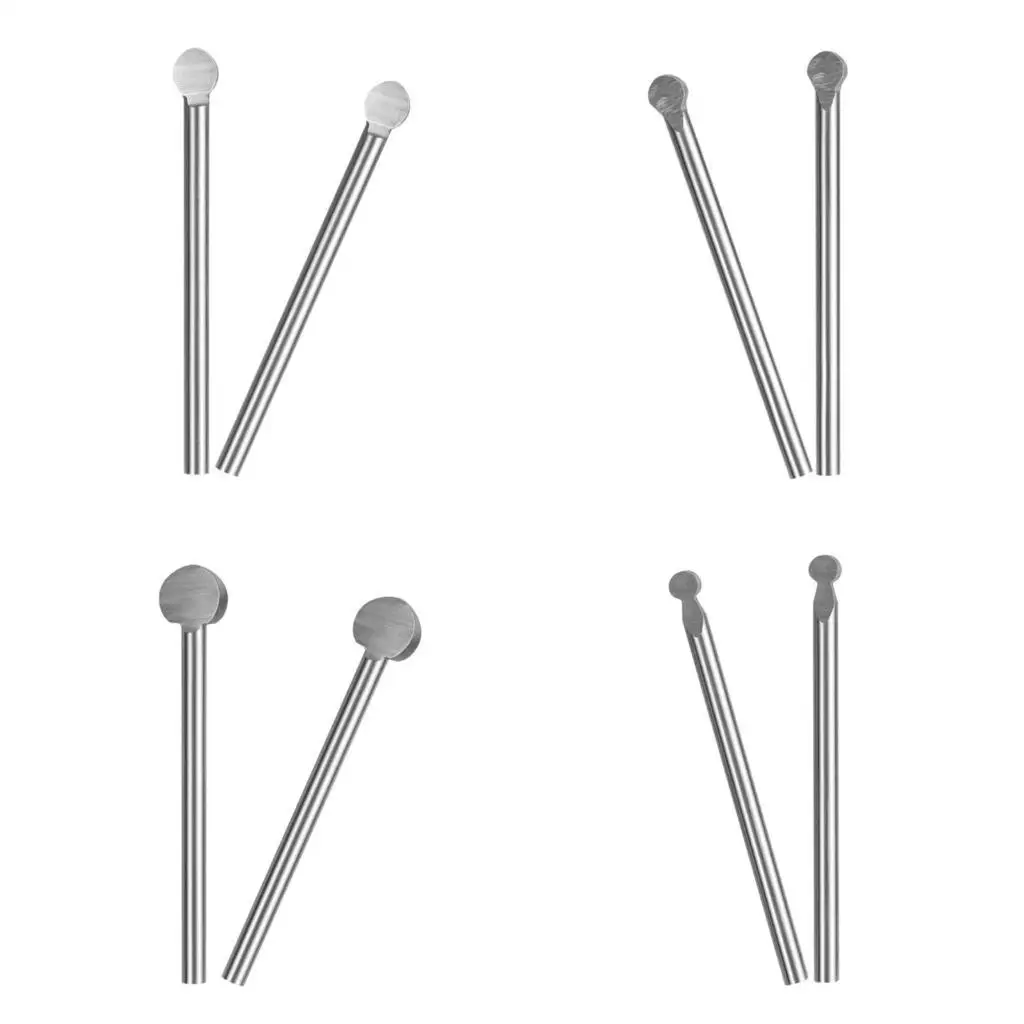 

E8BD 2PCS Деревянный гравюрный бурильный битв