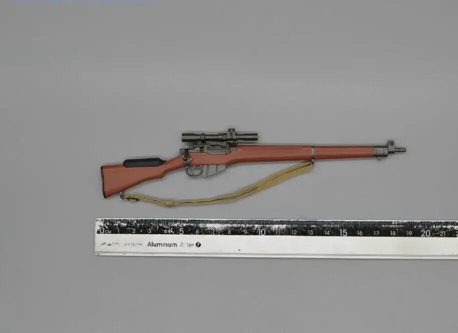 UD9018 1/6th Enfield Gun Model for 12'' WWII British Commando Sniper 1944