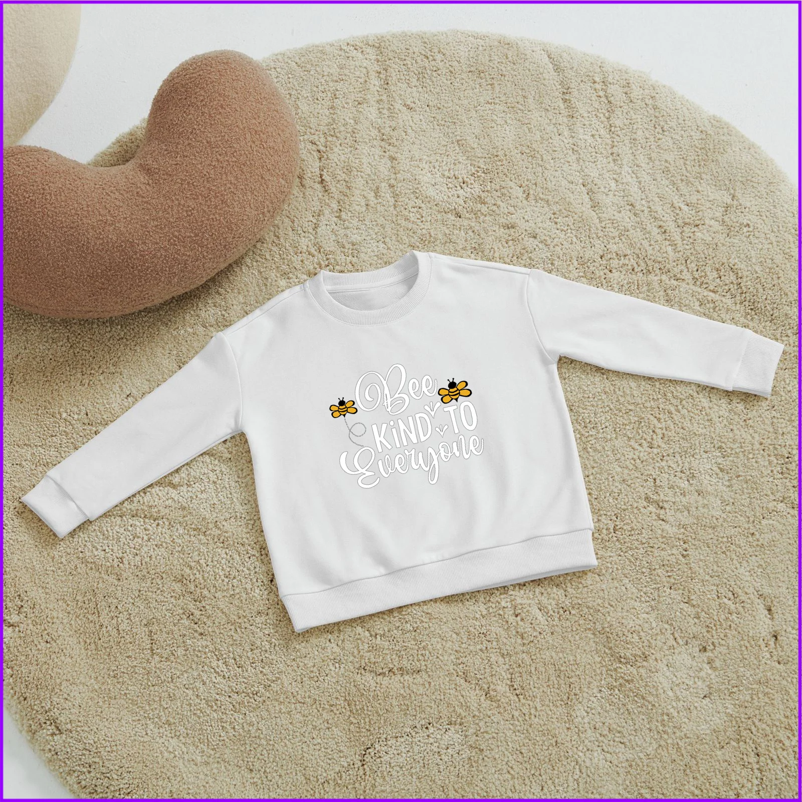 Bee Kind To Everyone Sja724 Kids Boys Girls Hoodies Sweatshirts Children'S Baby Clothes Hoodies Clothing Sweatshirts Tops Teen