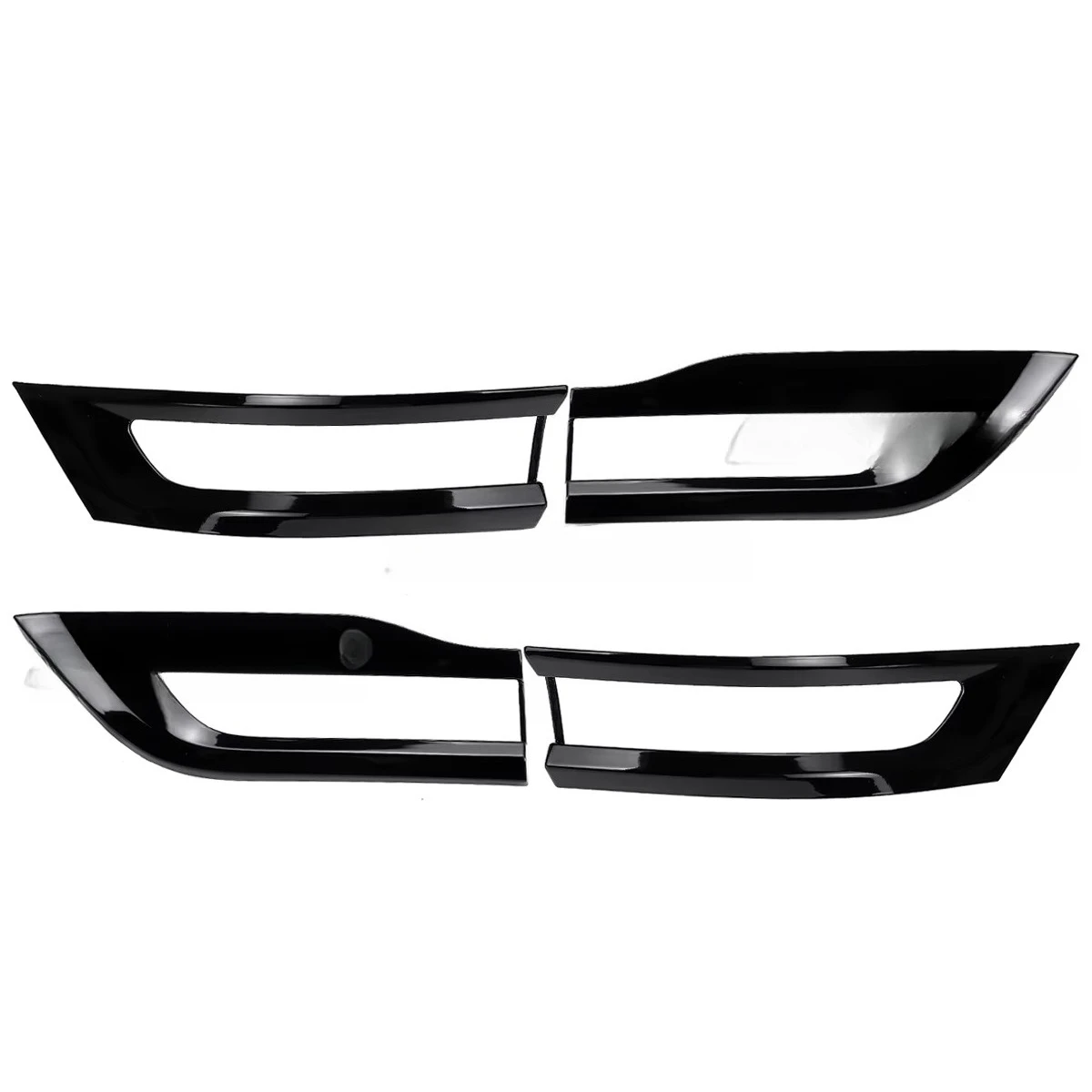

4x Car Rear Tail Light Lamp Cover Trim Bezel For Jeep Grand Cherokee 2014-2020 Taillight Decorative Frame Tail Lamp Hoods