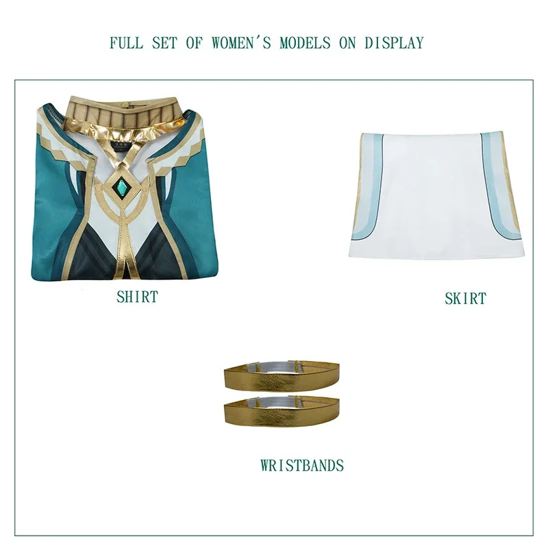 

Costume Game Genshin Impact The Akademiya Cosplay Uniform Sumeru Library Halloween Costumes for Men Womens;3'v,6.h;8'