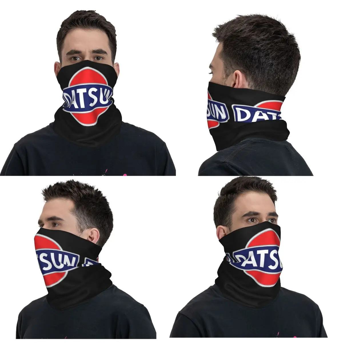 DATSUN 120Y Bandana Neck Cover Printed Mask Scarf Multi-use Cycling Scarf Hiking Fishing Unisex Adult All Season